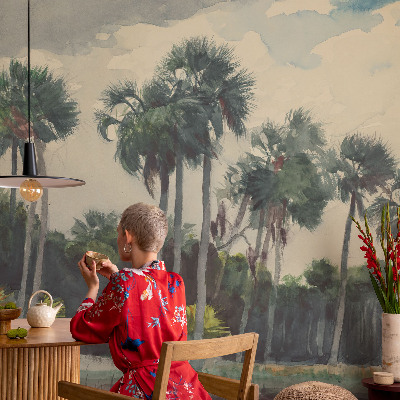 Poszter tapéta Egzotikus pálmafák