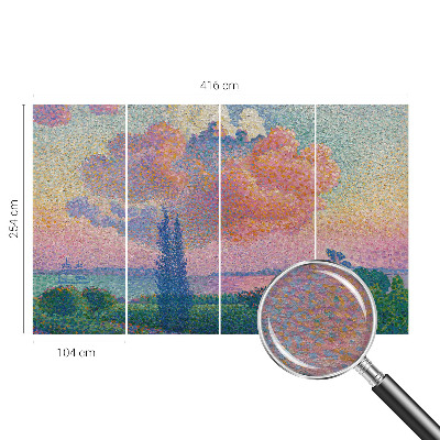 Modern fotótapéta Színes táj