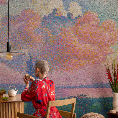 Modern fotótapéta Színes táj