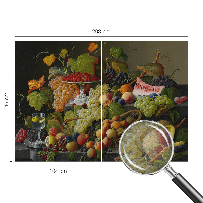 Vlies fotótapéta falra Gyümölcsösszetétel