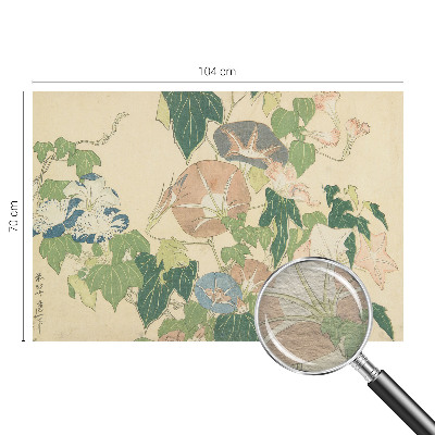 Vlies fotótapéta nappaliba Virágos elegancia