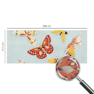 Nyomtatott vlies fotótapéta Művészi pillangók