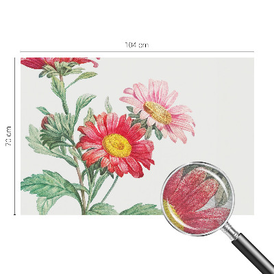 Vlies alapú fotótapéta Finom virágok