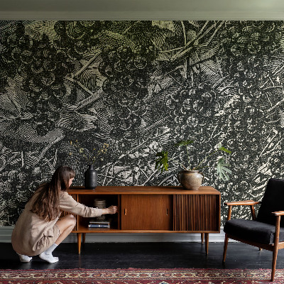 Fényképes tapéta Szőlőminta