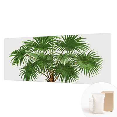 Fotótapéta hálószobába Egzotikus minta