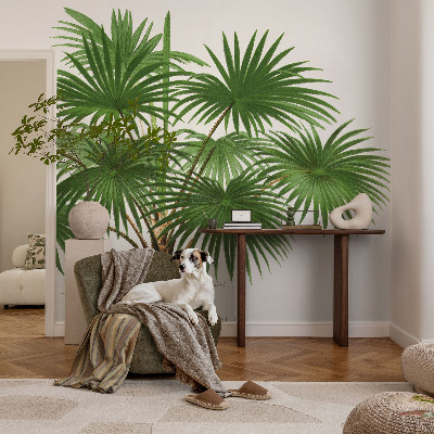 Fotótapéta hálószobába Egzotikus minta