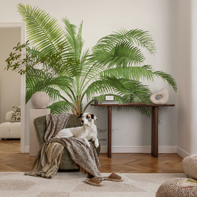 Fotótapéta nappaliba Fényes pálmafa