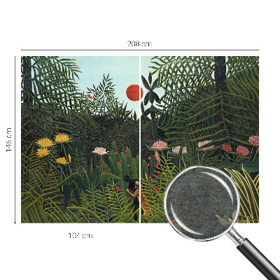 Dekoratív fotótapéta nappaliba Egzotikus táj