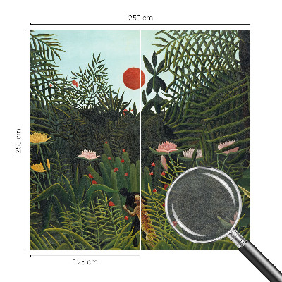 Dekoratív fotótapéta nappaliba Egzotikus táj