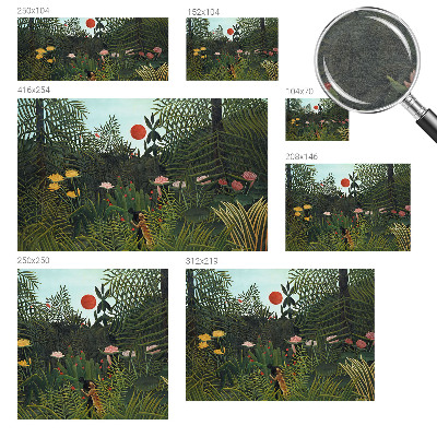 Dekoratív fotótapéta nappaliba Egzotikus táj