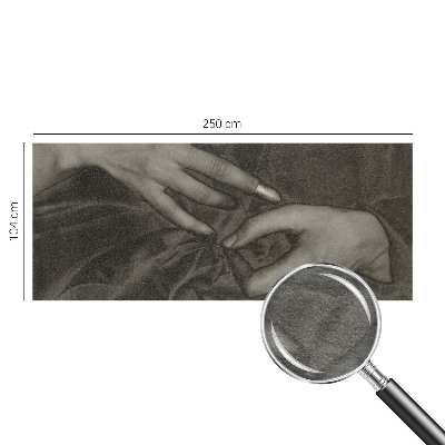 Dekor fotótapéta Kezek anyaga