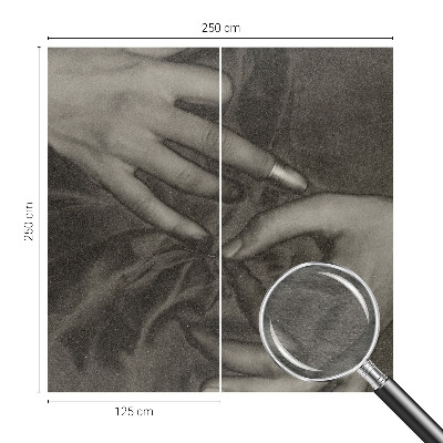 Dekor fotótapéta Kezek anyaga