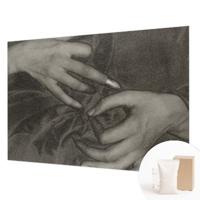 Dekor fotótapéta Kezek anyaga