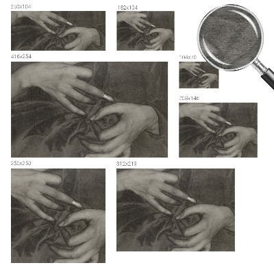 Dekor fotótapéta Kezek anyaga