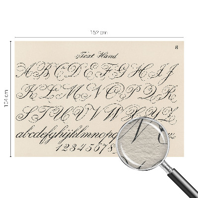 Kép tapéta Kalligrafikus írás