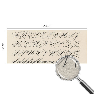 Kép tapéta Kalligrafikus írás