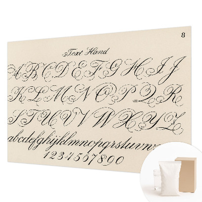 Kép tapéta Kalligrafikus írás