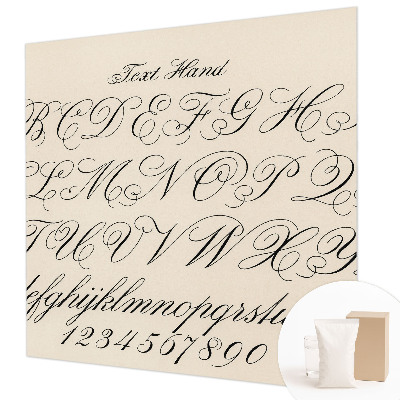 Kép tapéta Kalligrafikus írás