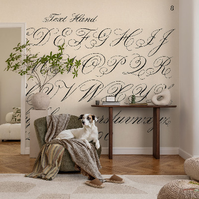 Kép tapéta Kalligrafikus írás