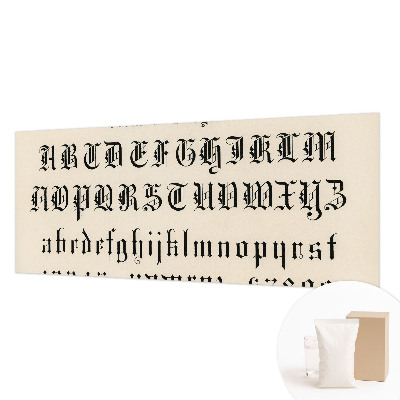 Vlies fotótapéta Gótikus betűk