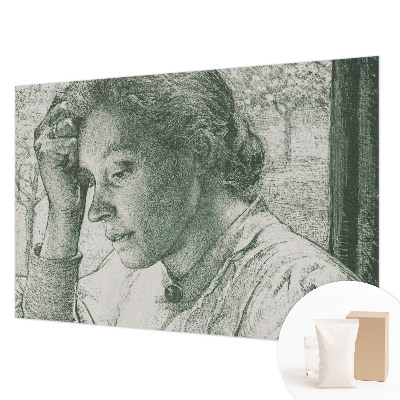 Nyomtatott vlies fotótapéta Fényvisszaverő nő