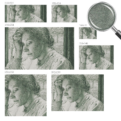 Nyomtatott vlies fotótapéta Fényvisszaverő nő