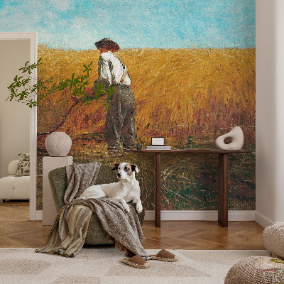 Fali poszter tapéta Aratás a napon