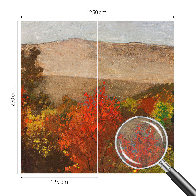 Fotótapéta hálószobába Őszi panoráma