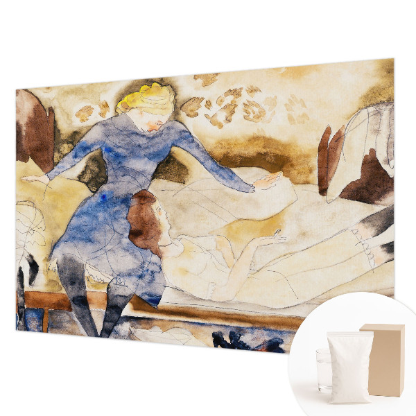 Fotótapéta méretre hálószobába Női béke