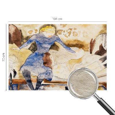 Fotótapéta méretre hálószobába Női béke