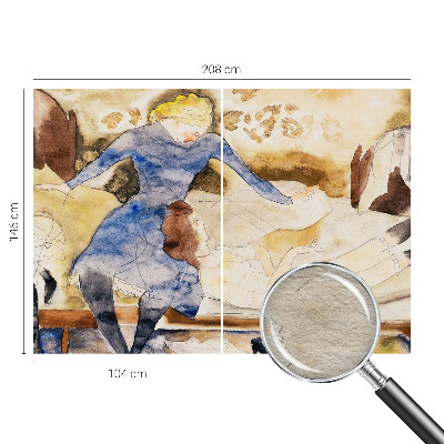 Fotótapéta méretre hálószobába Női béke