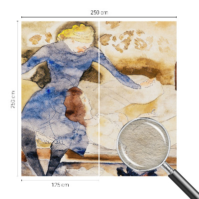 Fotótapéta méretre hálószobába Női béke