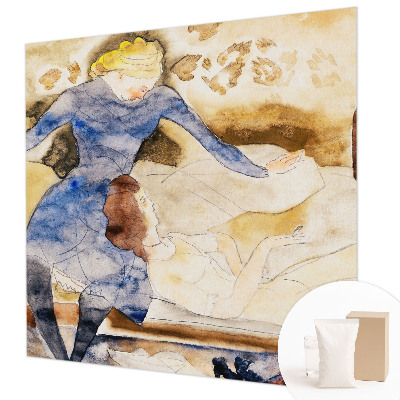 Fotótapéta méretre hálószobába Női béke