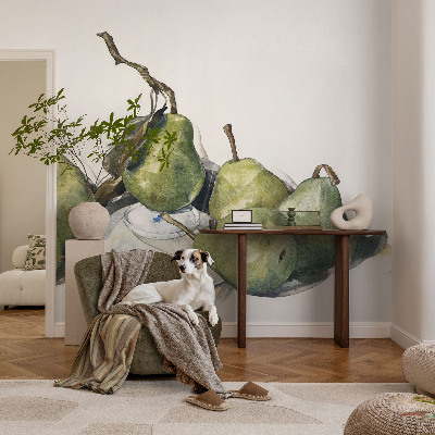 Modern fotótapéta Akvarell körte