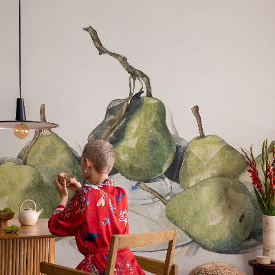 Modern fotótapéta Akvarell körte