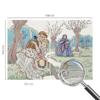 Óriás fotótapéta Romantikus jelenet