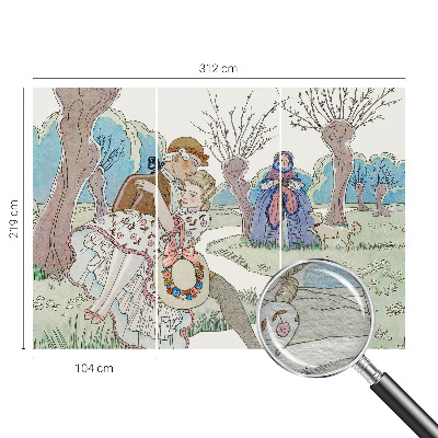 Óriás fotótapéta Romantikus jelenet