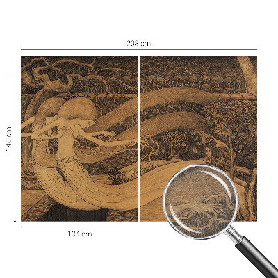 Vlies fotótapéta gyerekszobába Szürrealisztikus karakterek