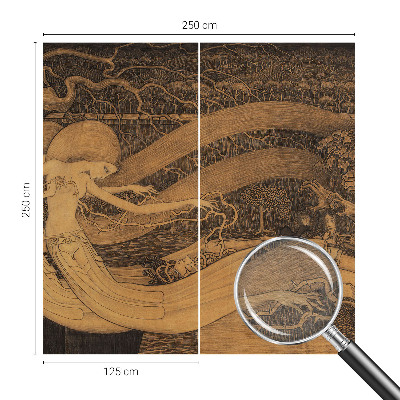 Vlies fotótapéta gyerekszobába Szürrealisztikus karakterek