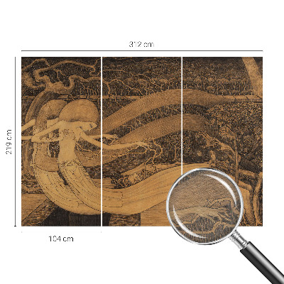 Vlies fotótapéta gyerekszobába Szürrealisztikus karakterek