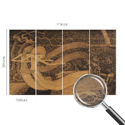 Vlies fotótapéta gyerekszobába Szürrealisztikus karakterek