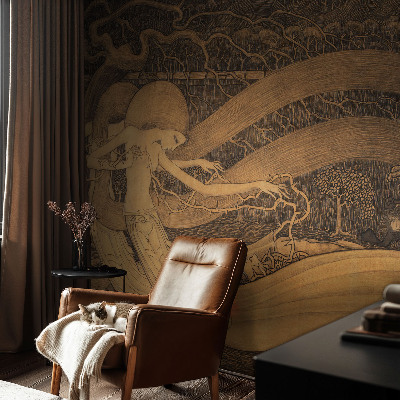 Vlies fotótapéta gyerekszobába Szürrealisztikus karakterek