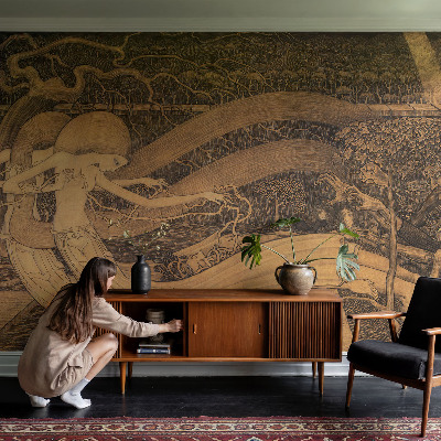 Vlies fotótapéta gyerekszobába Szürrealisztikus karakterek