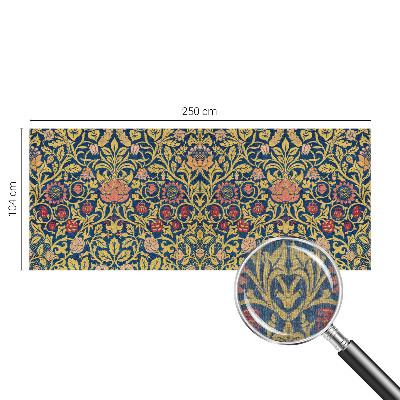 Fotótapéta méretre nappaliba Virágminta