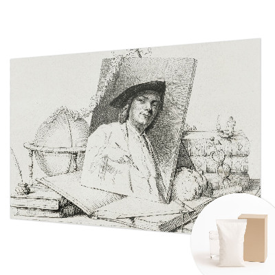 Modern fotótapéta méretre művészi portré