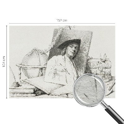 Modern fotótapéta méretre művészi portré