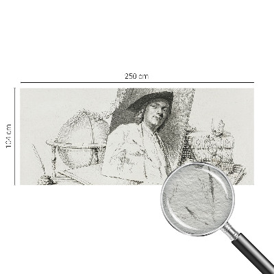 Modern fotótapéta méretre művészi portré