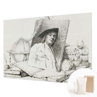 Modern fotótapéta méretre művészi portré