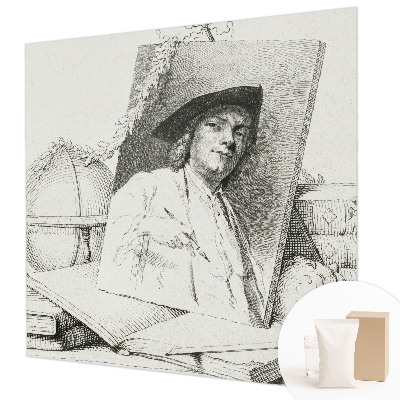 Modern fotótapéta méretre művészi portré