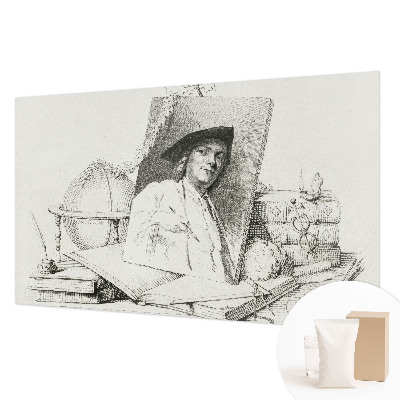 Modern fotótapéta méretre művészi portré